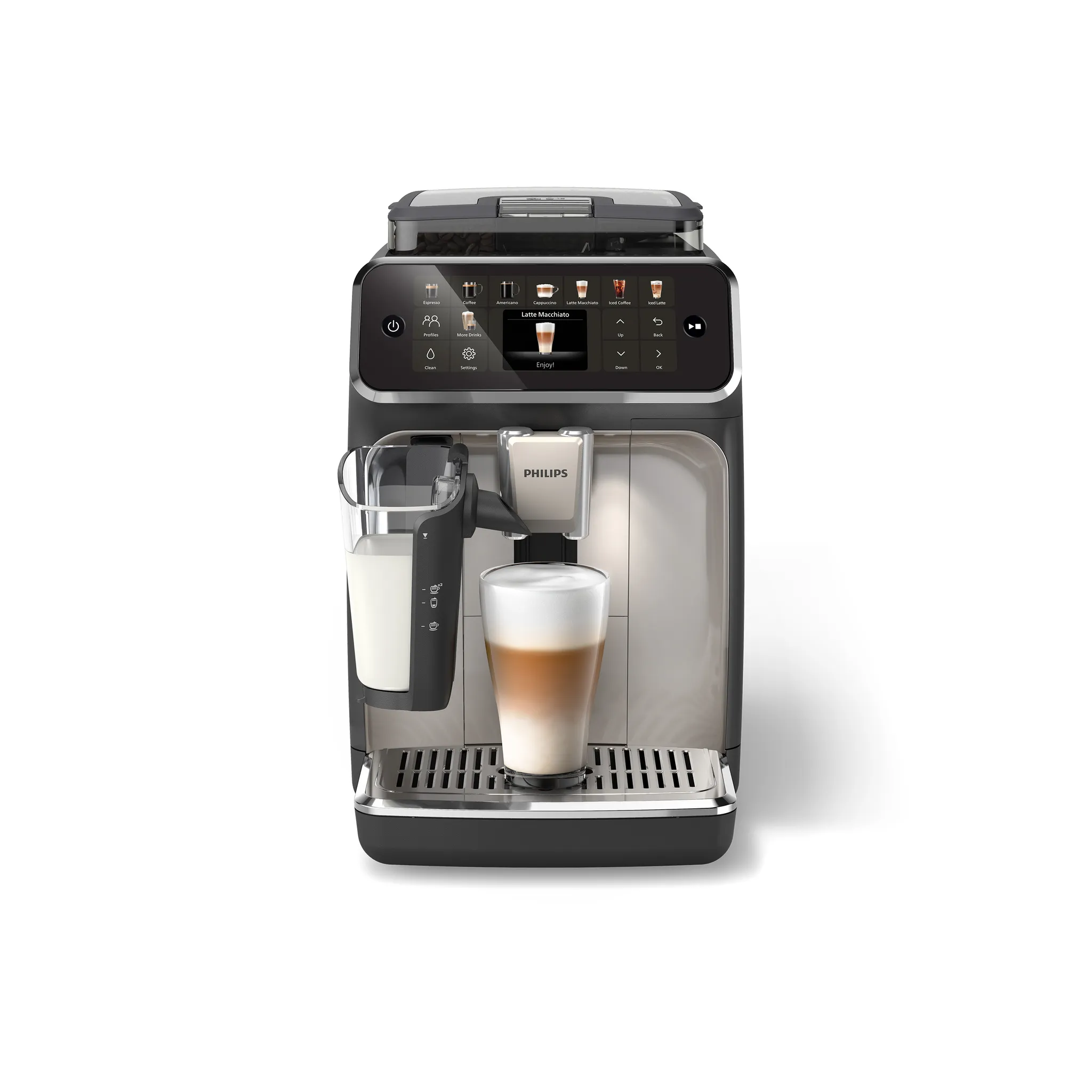 Philips Series 5500 LatteGo Kaffeevollautomat – 20 Getränke, Touchscreen, One-Touch System ☕🔥
