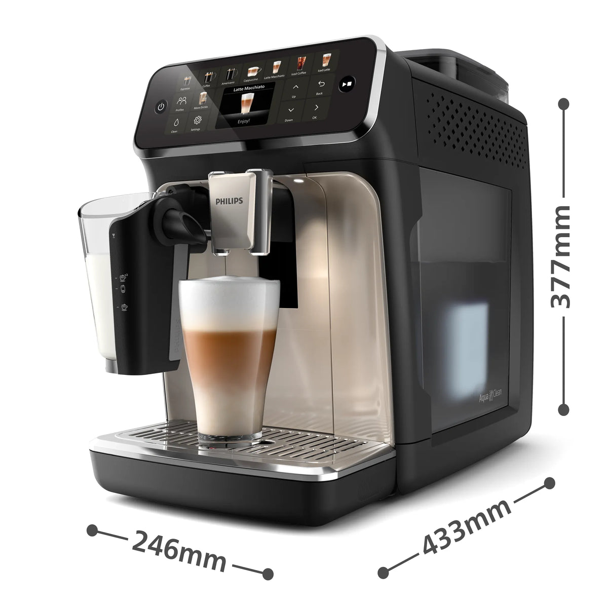 Philips Series 5500 LatteGo Kaffeevollautomat – 20 Getränke, Touchscreen, One-Touch System ☕🔥