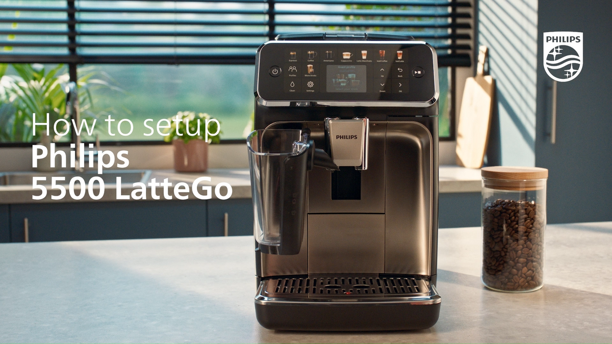 Philips Series 5500 LatteGo Kaffeevollautomat – 20 Getränke, Touchscreen, One-Touch System ☕🔥