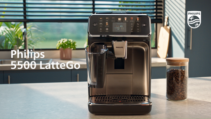 Philips Series 5500 LatteGo Kaffeevollautomat – 20 Getränke, Touchscreen, One-Touch System ☕🔥
